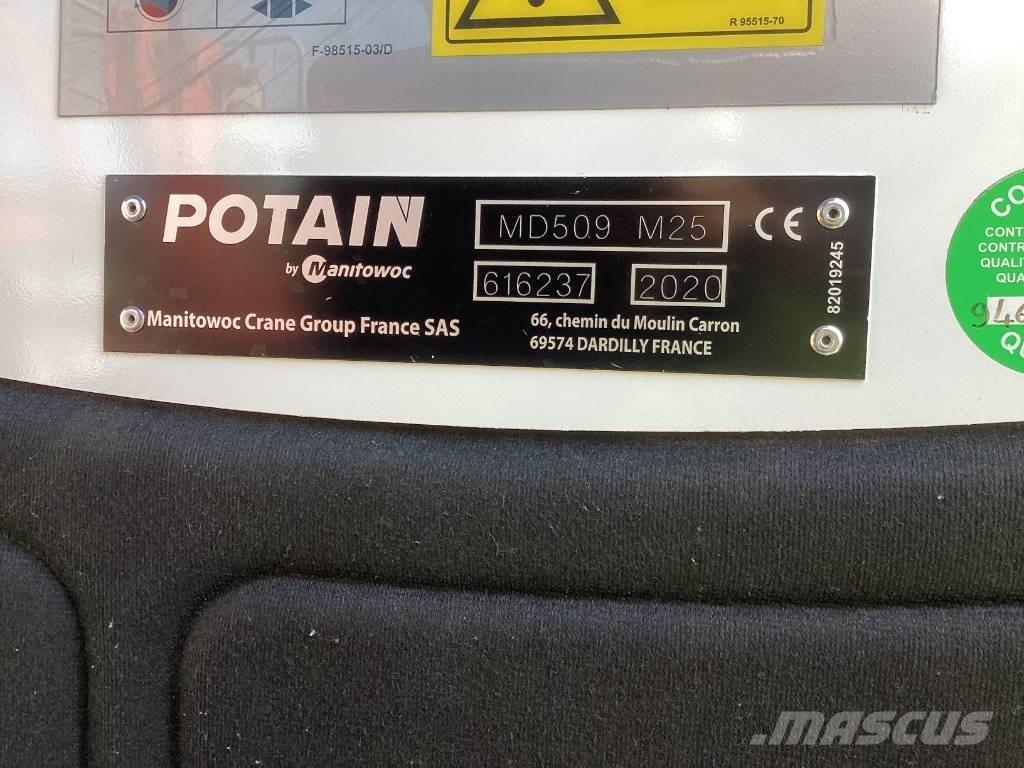 Potain MD509 Tårn kraner