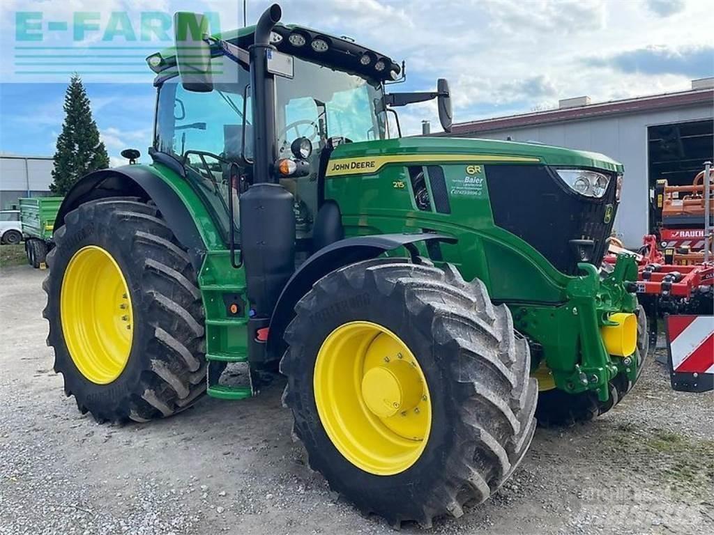 John Deere 6r 215 Traktorer
