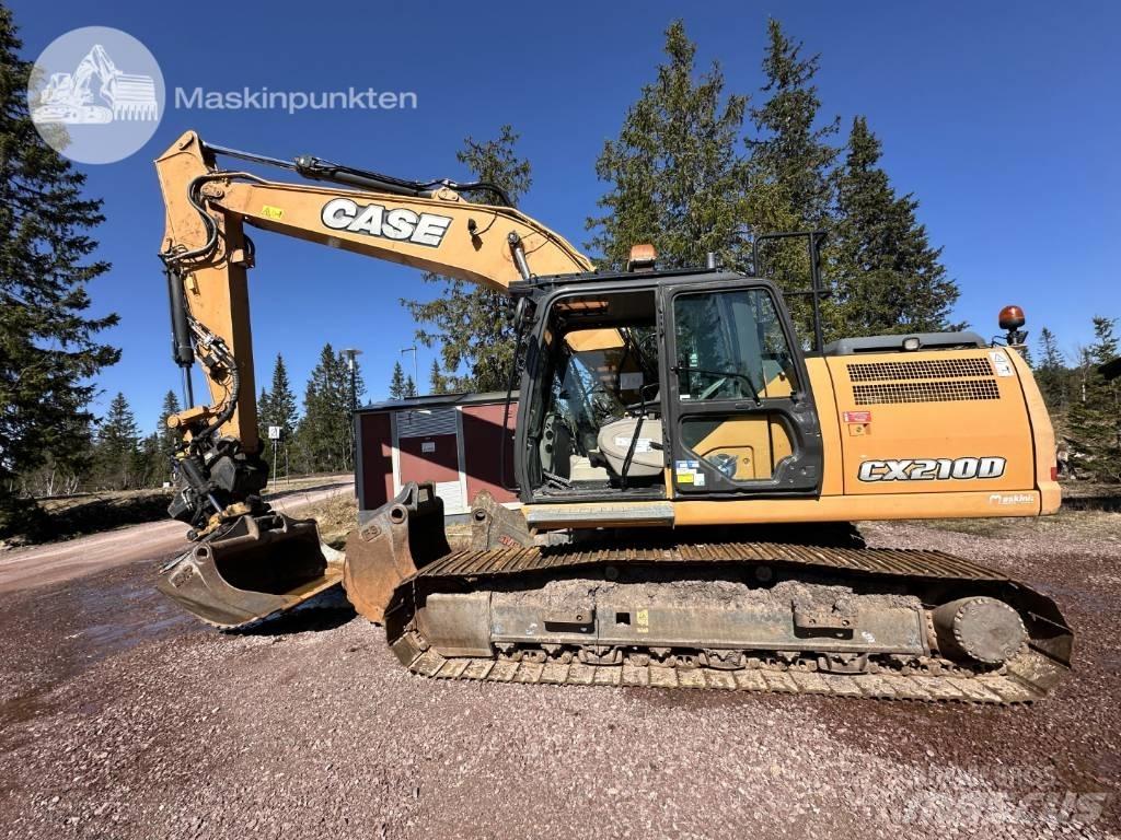 CASE CX 210 D Gravemaskiner på larvebånd