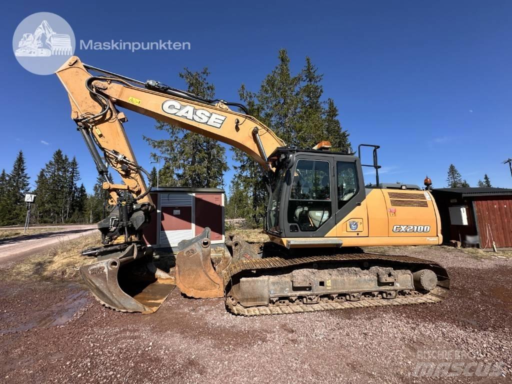 CASE CX 210 D Gravemaskiner på larvebånd