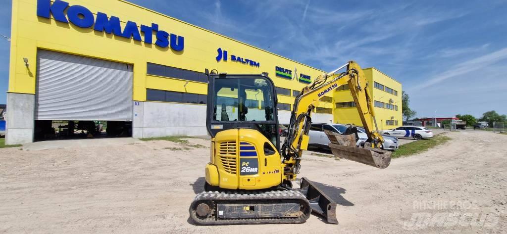 Komatsu PC 26 MR Minigravemaskiner