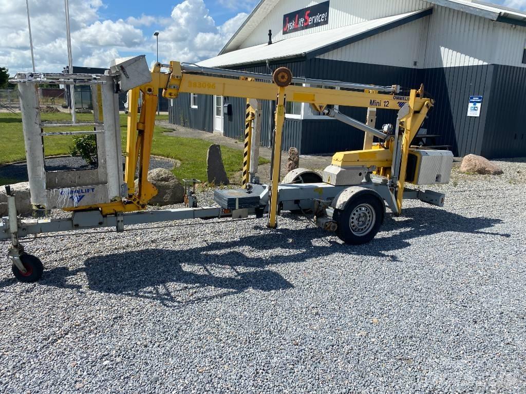 Omme Mini 12 EBJ Trailermonterede lifte