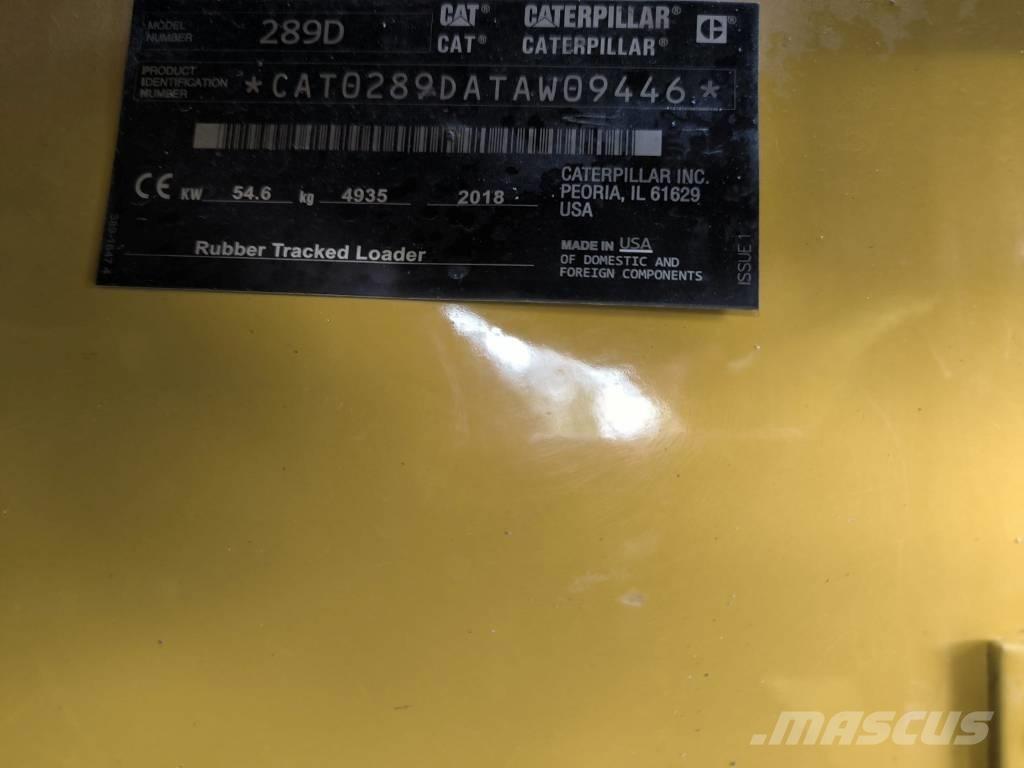 CAT 289D HF XPS Minilæsser - skridstyret