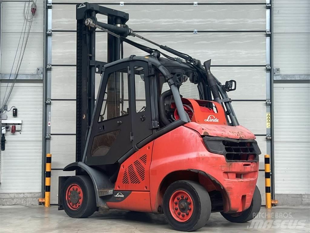 Linde H40T-02 LPG gaffeltrucks