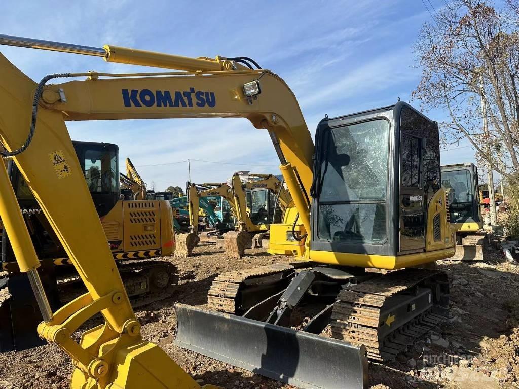 Komatsu PC 70 Midi-gravemaskiner 7t - 12t