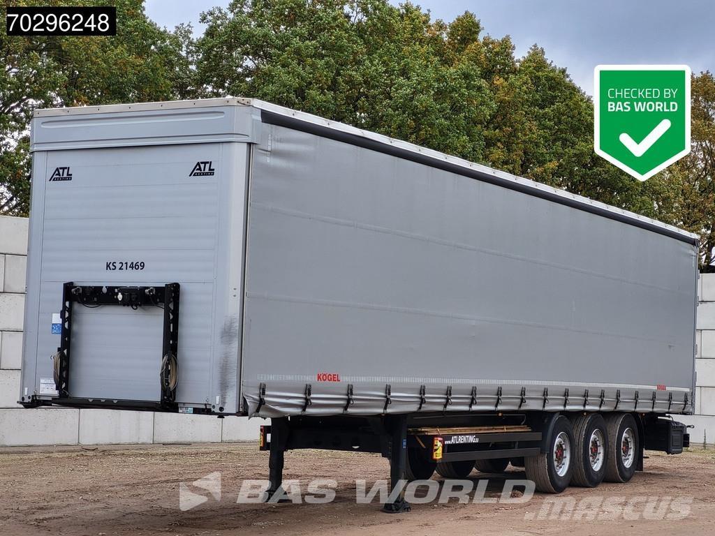 Kögel Schiebedach Semi-trailer med Gardinsider