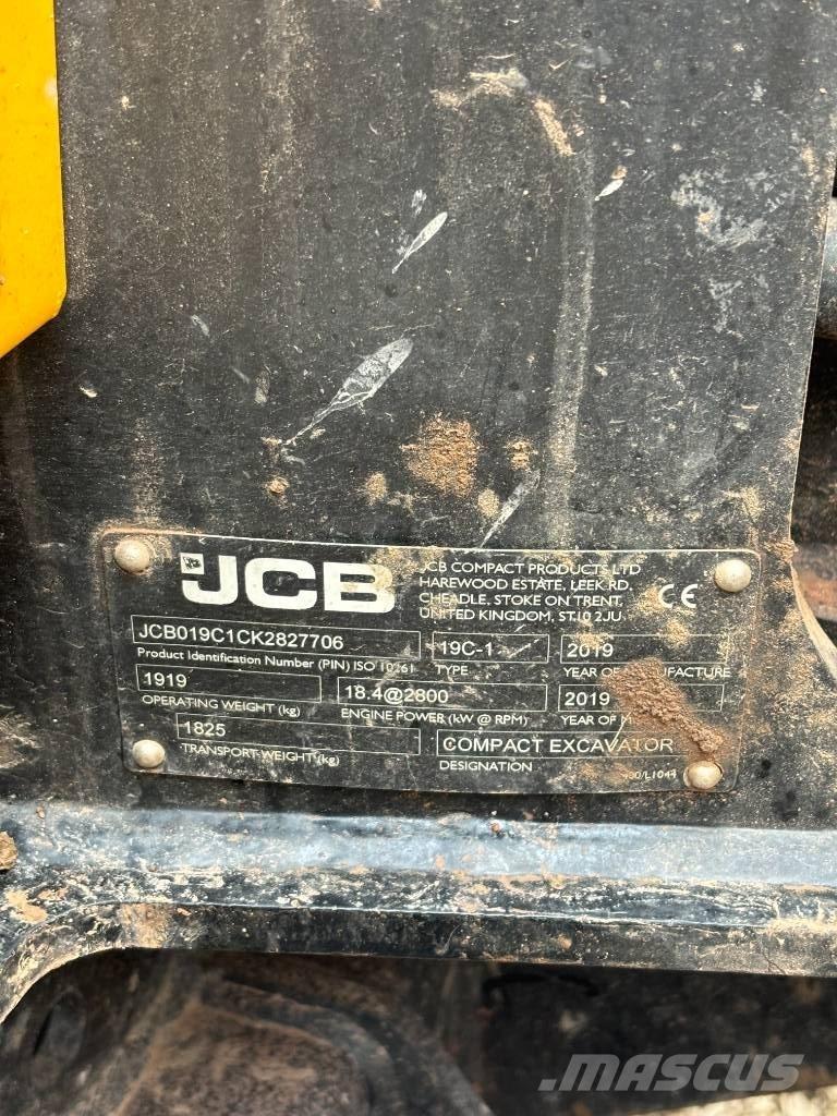 JCB 19 C-1 Minigravemaskiner