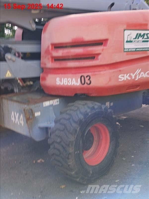 SkyJack SJ 63 AJ Bomlifte med knækarm