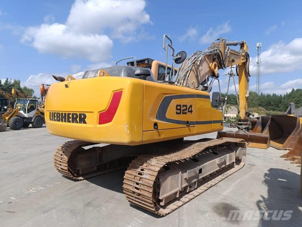 Liebherr R924 LC Gravemaskiner på larvebånd