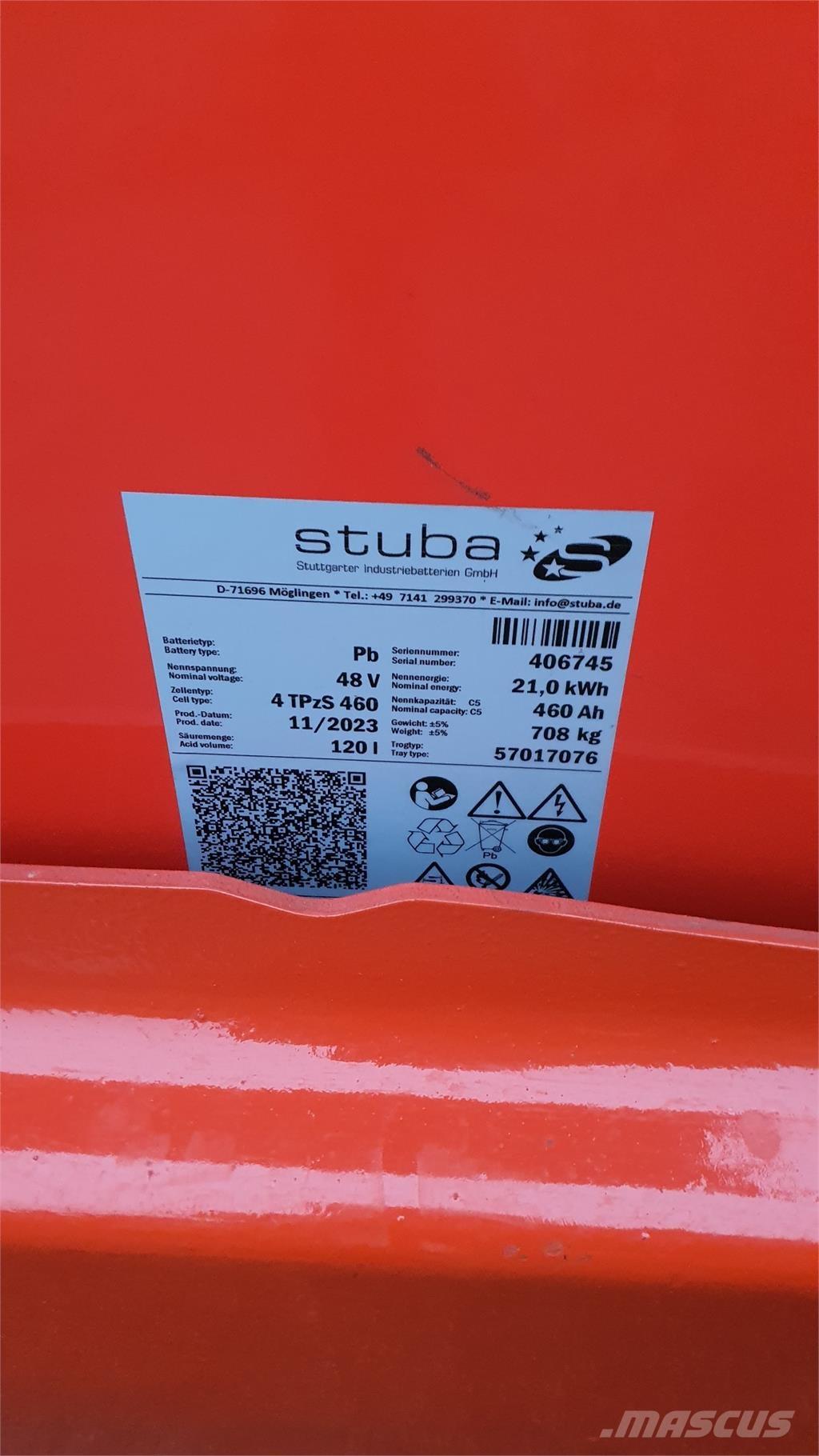 Linde E14-02 El gaffeltrucks