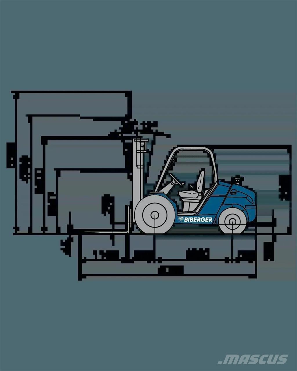 Manitou MSI 30 Diesel gaffeltrucks
