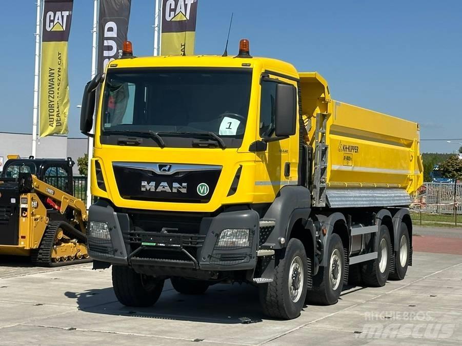 MAN TGS 41.460  8X8 Lastbiler med tip