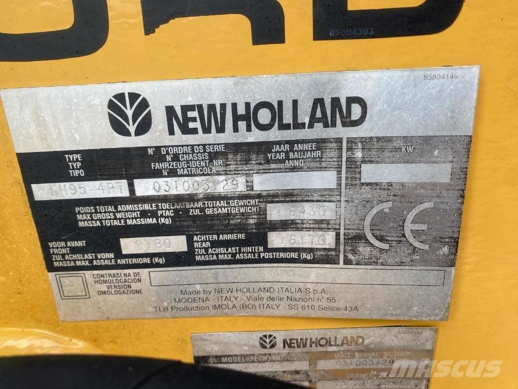New Holland NH 95 Rendegravere