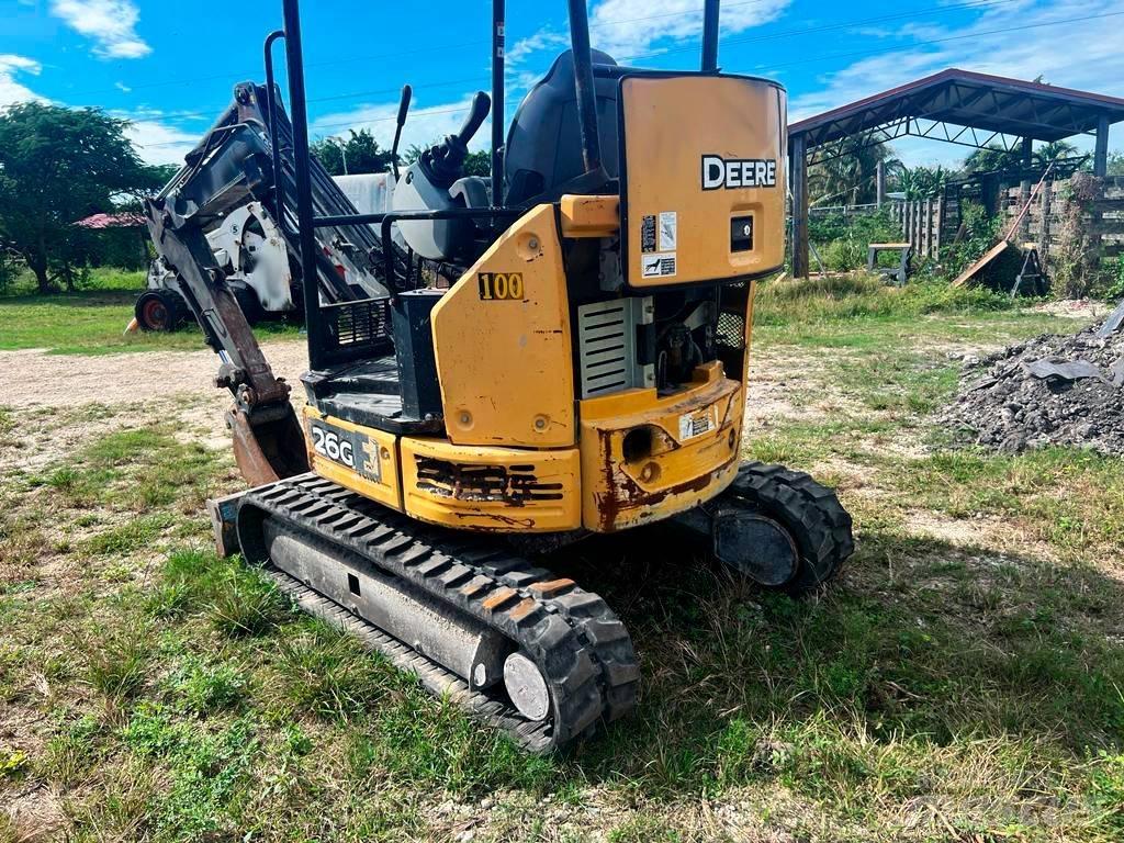 John Deere 26G Minigravemaskiner