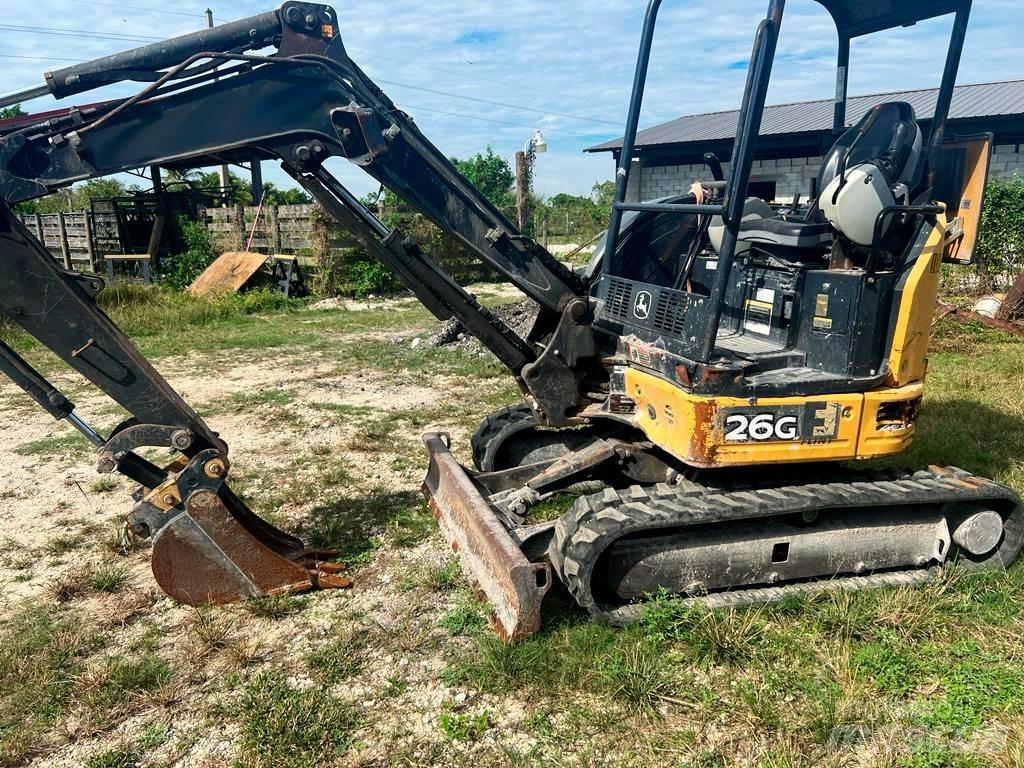 John Deere 26G Minigravemaskiner