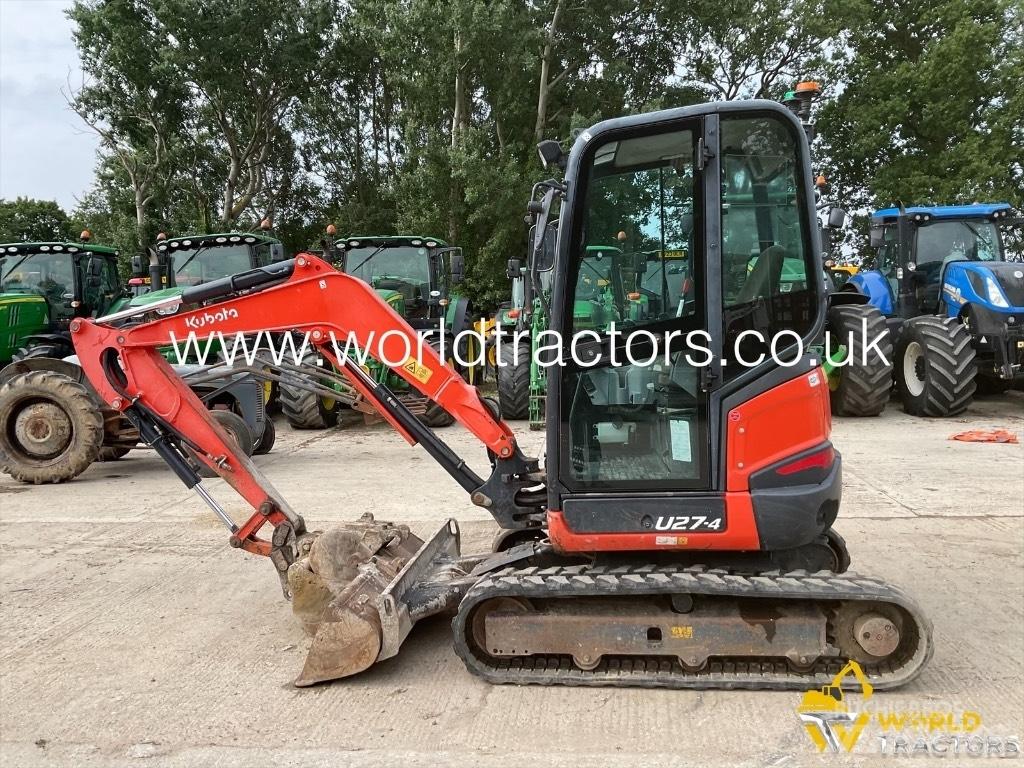 Kubota U 27-4 Minigravemaskiner