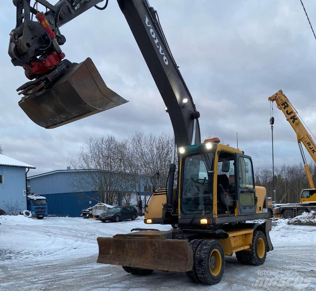 Volvo EW 180 B Gravemaskiner på hjul