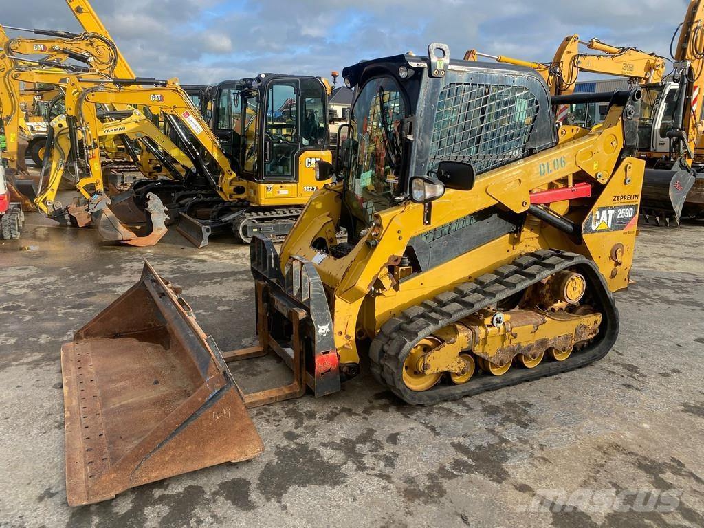 CAT 259D NVT Minilæsser - skridstyret