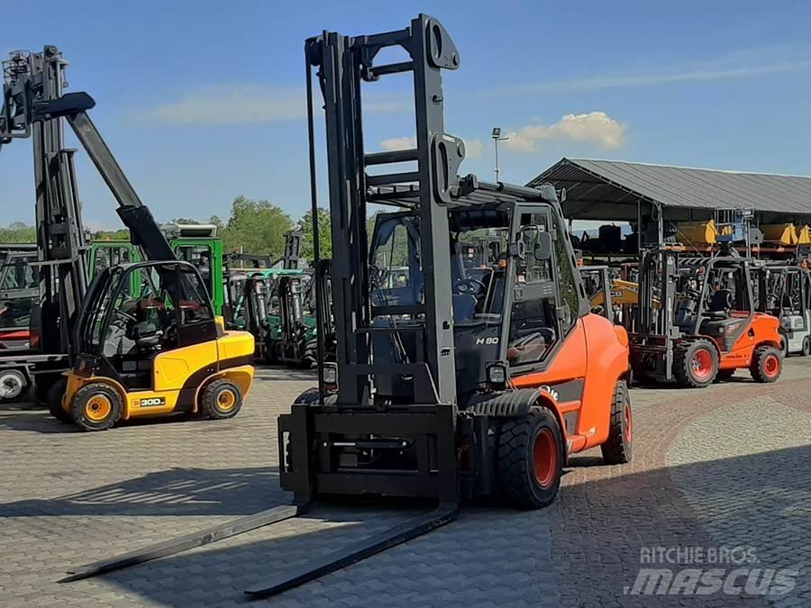 Linde H80D-03/900 Diesel gaffeltrucks
