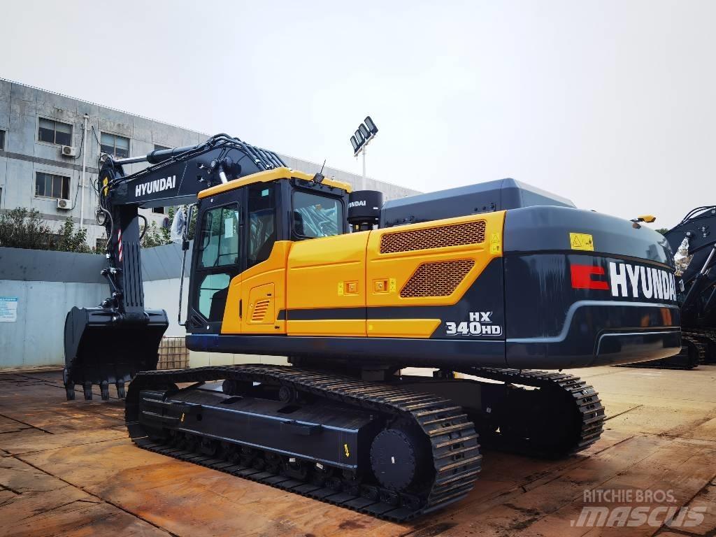 Hyundai HX340 Gravemaskiner på larvebånd