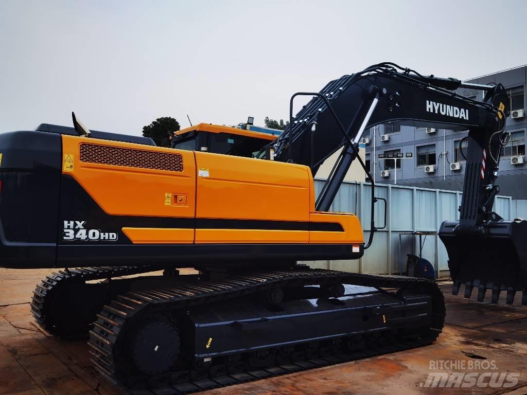 Hyundai HX340 Gravemaskiner på larvebånd