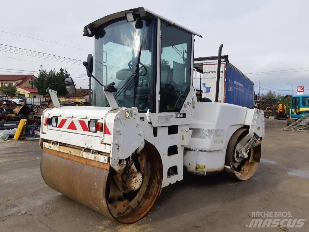 CAT CB 434 D Tvilling tromle
