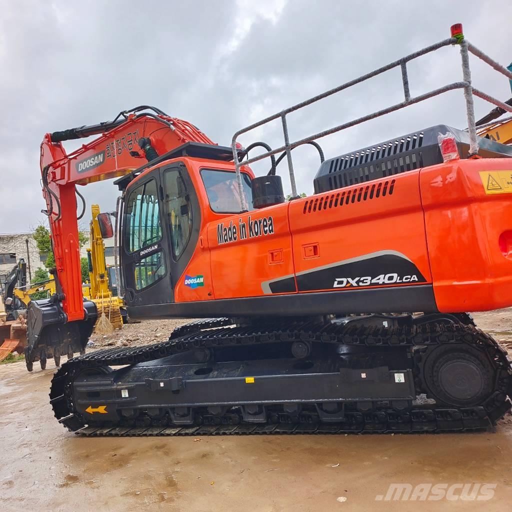 Doosan DX 340 LC Gravemaskiner på larvebånd