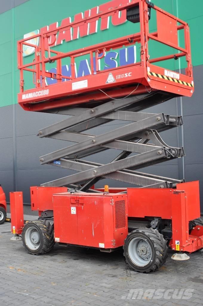 Manitou 120 SC Diesel gaffeltrucks
