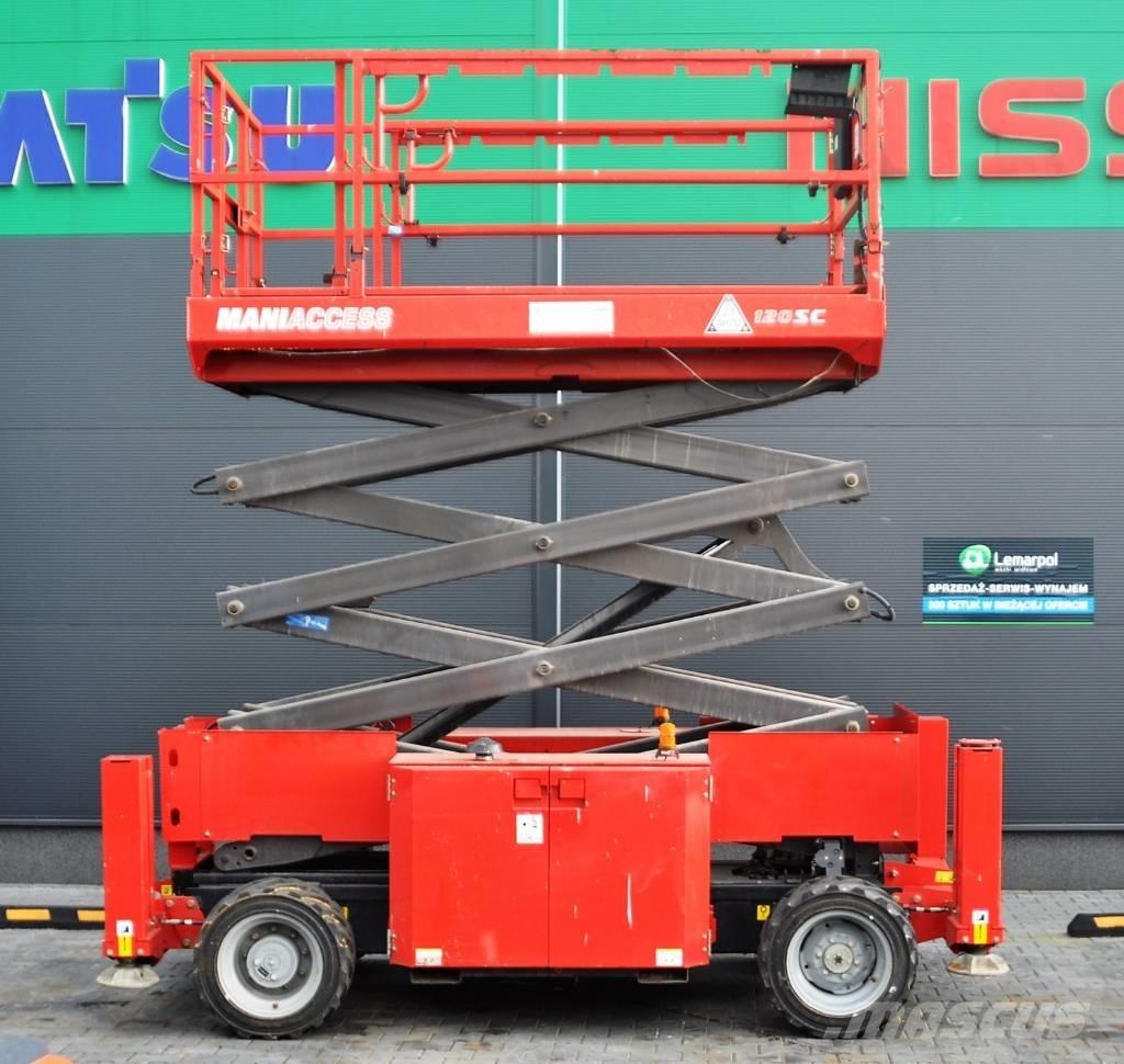Manitou 120 SC Diesel gaffeltrucks
