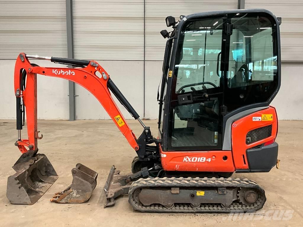 Kubota KX 018-4 Minigravemaskiner