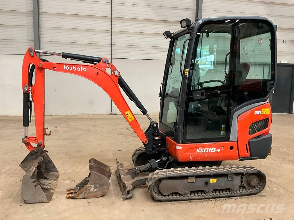 Kubota KX 018-4 Minigravemaskiner
