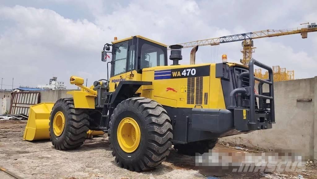 Komatsu WA 470 Læssemaskiner på hjul