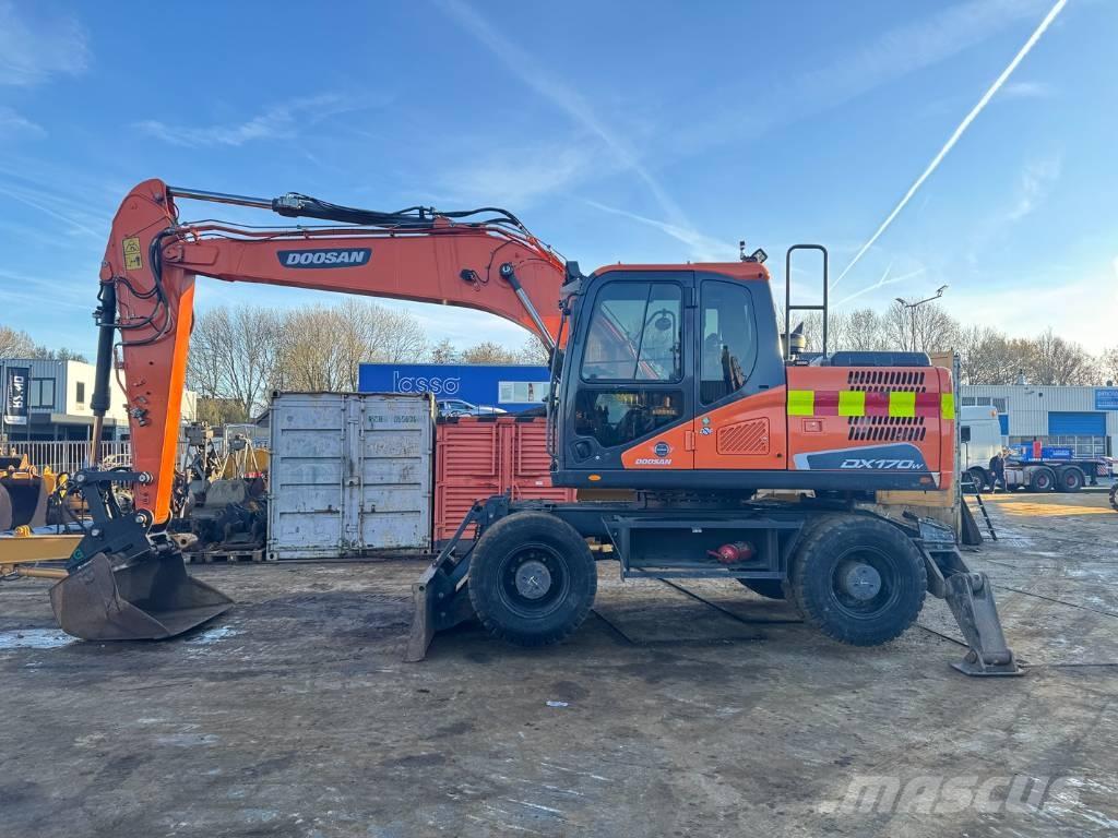 Doosan DX 170 W - 5 Gravemaskiner på hjul
