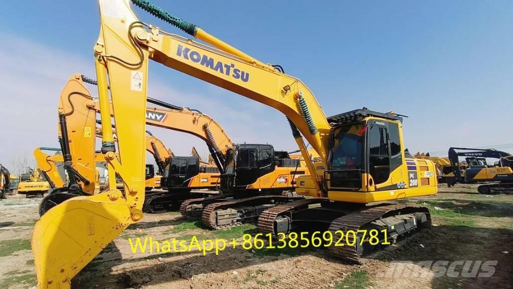 Komatsu PC 200-8 Midi-gravemaskiner 7t - 12t