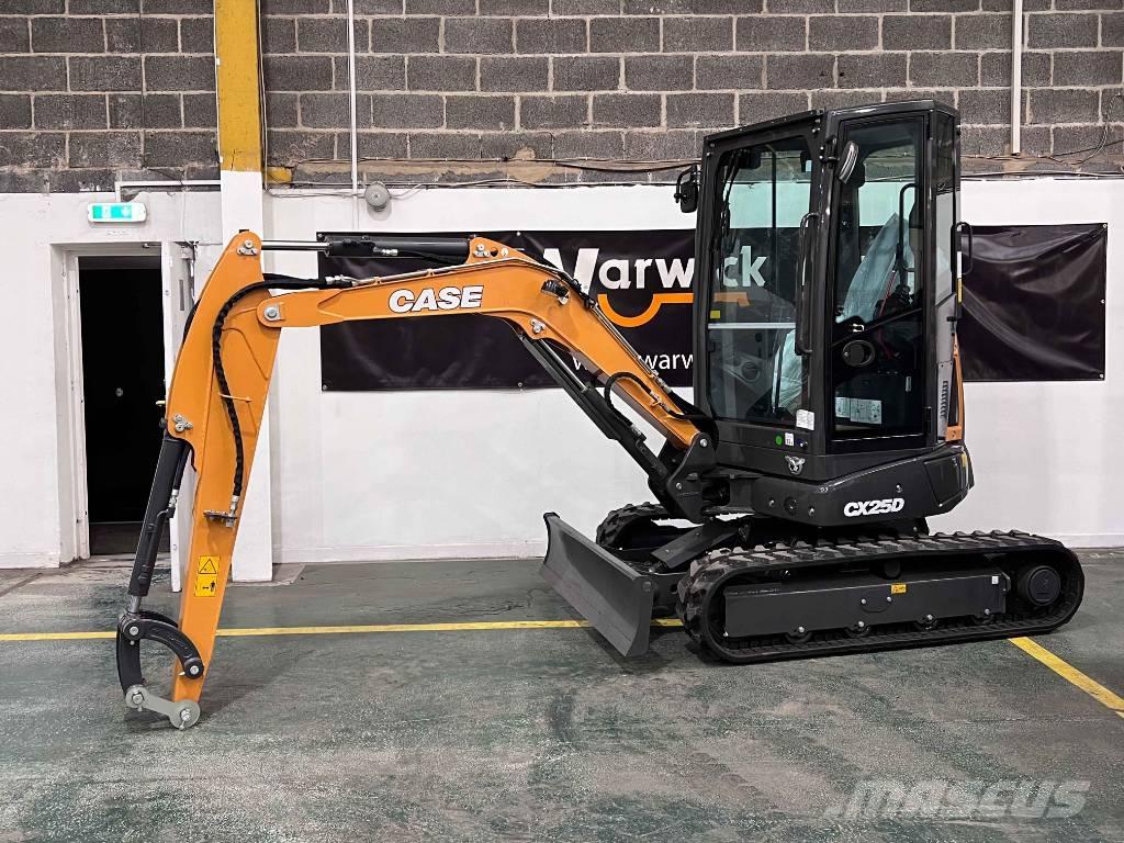 CASE CX 25 D Minigravemaskiner