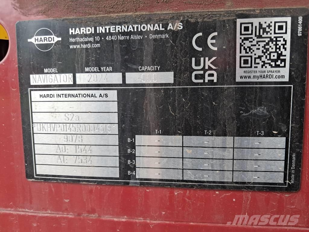 Hardi Navigator 40i Trailersprøjter