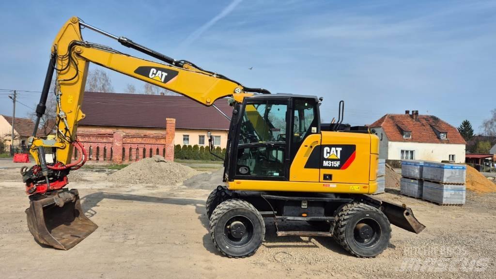 CAT M 315 F Gravemaskiner på hjul