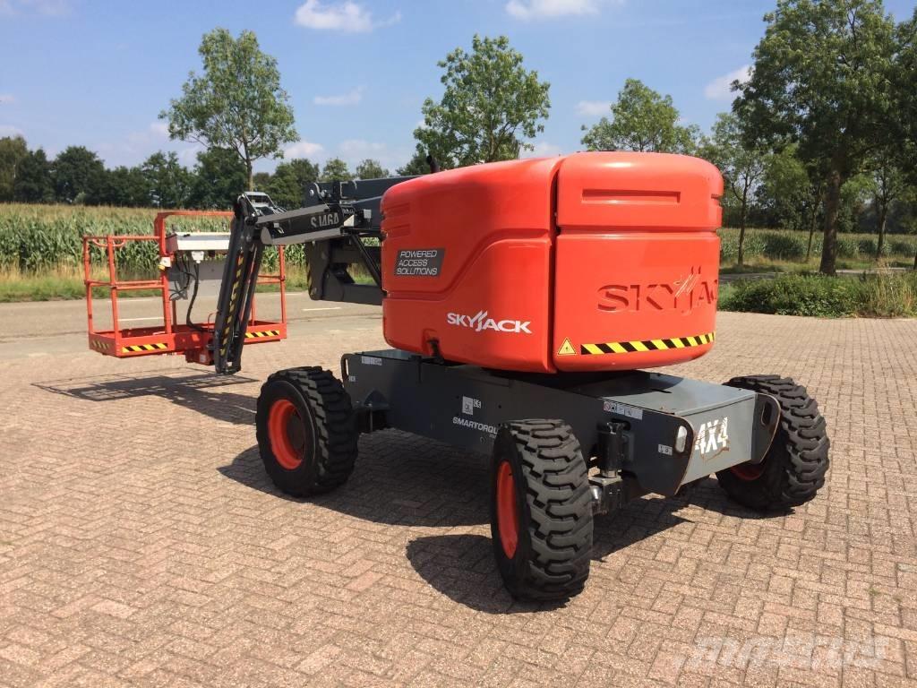 SkyJack SJ 46 AJ Bomlifte med knækarm