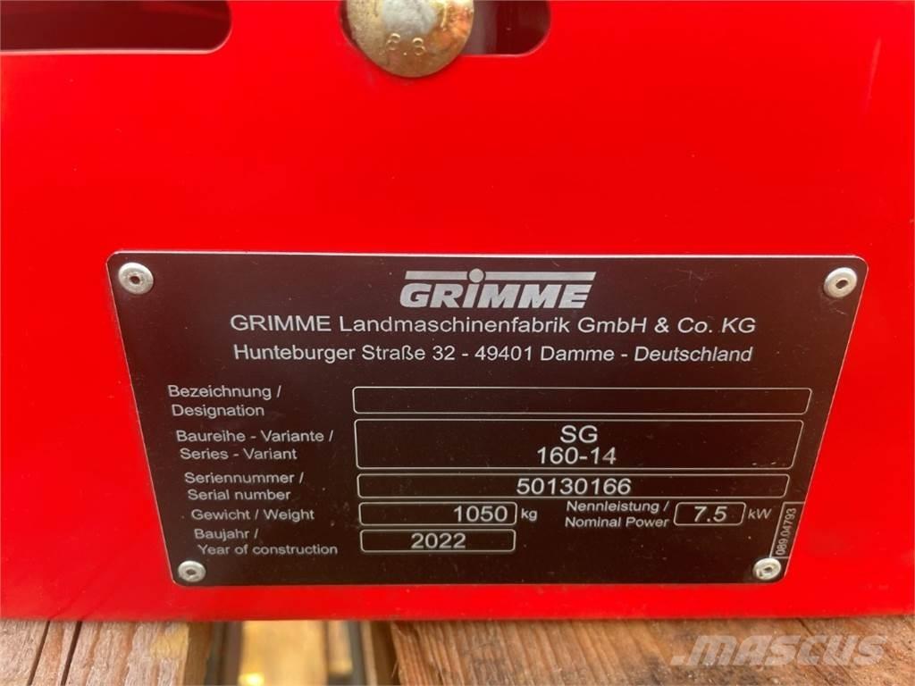 Grimme SG 160-14 Sorteringsudstyr