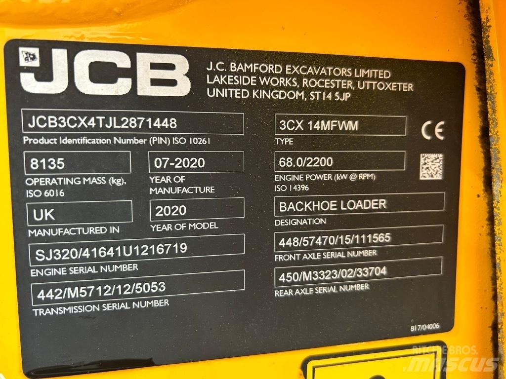 JCB 3CX Air Con Rendegravere