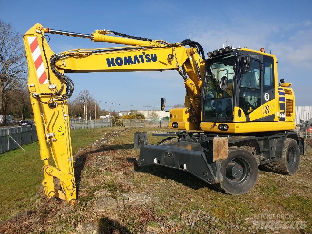 Komatsu PW148-11EO Gravemaskiner på hjul