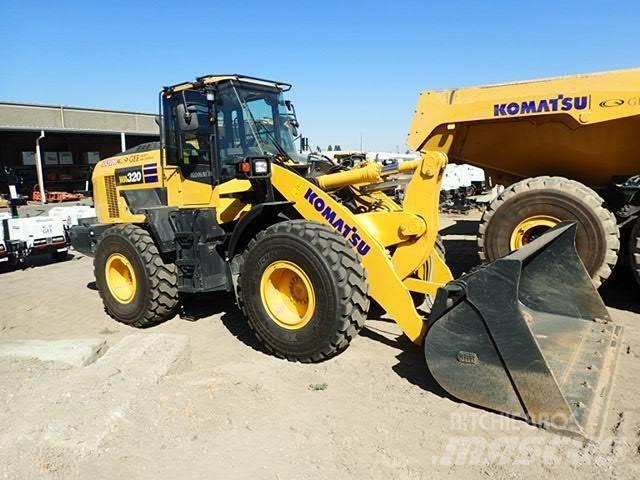 Komatsu WA320-8 Læssemaskiner på hjul