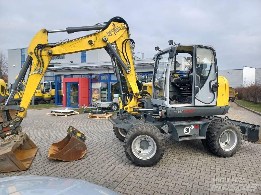 Wacker Neuson EW100 Gravemaskiner på hjul