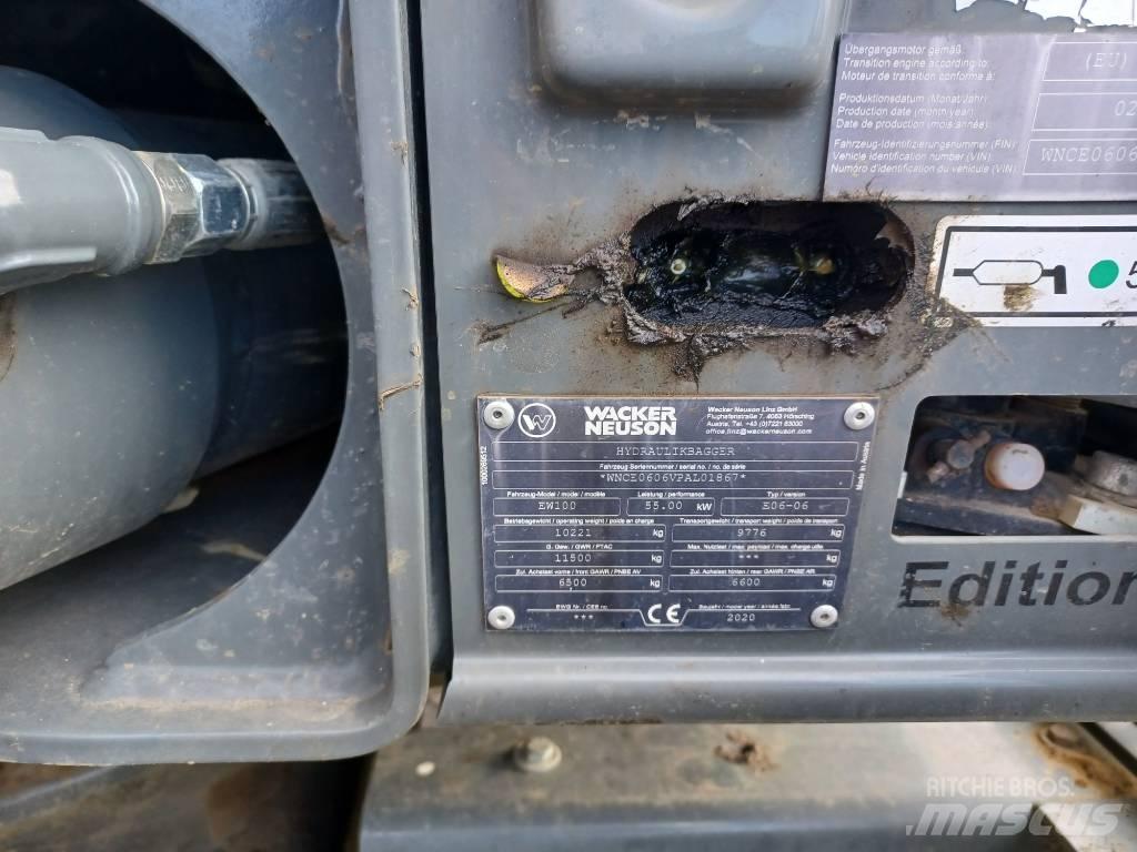 Wacker Neuson EW100 Gravemaskiner på hjul