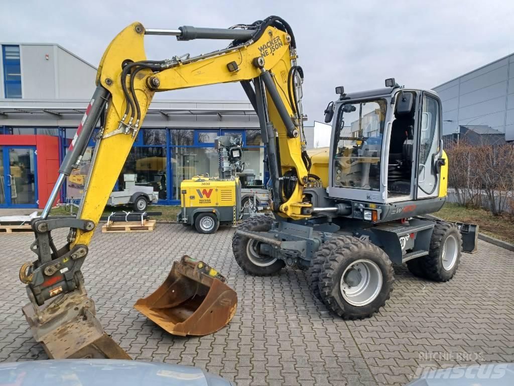 Wacker Neuson EW100 Gravemaskiner på hjul