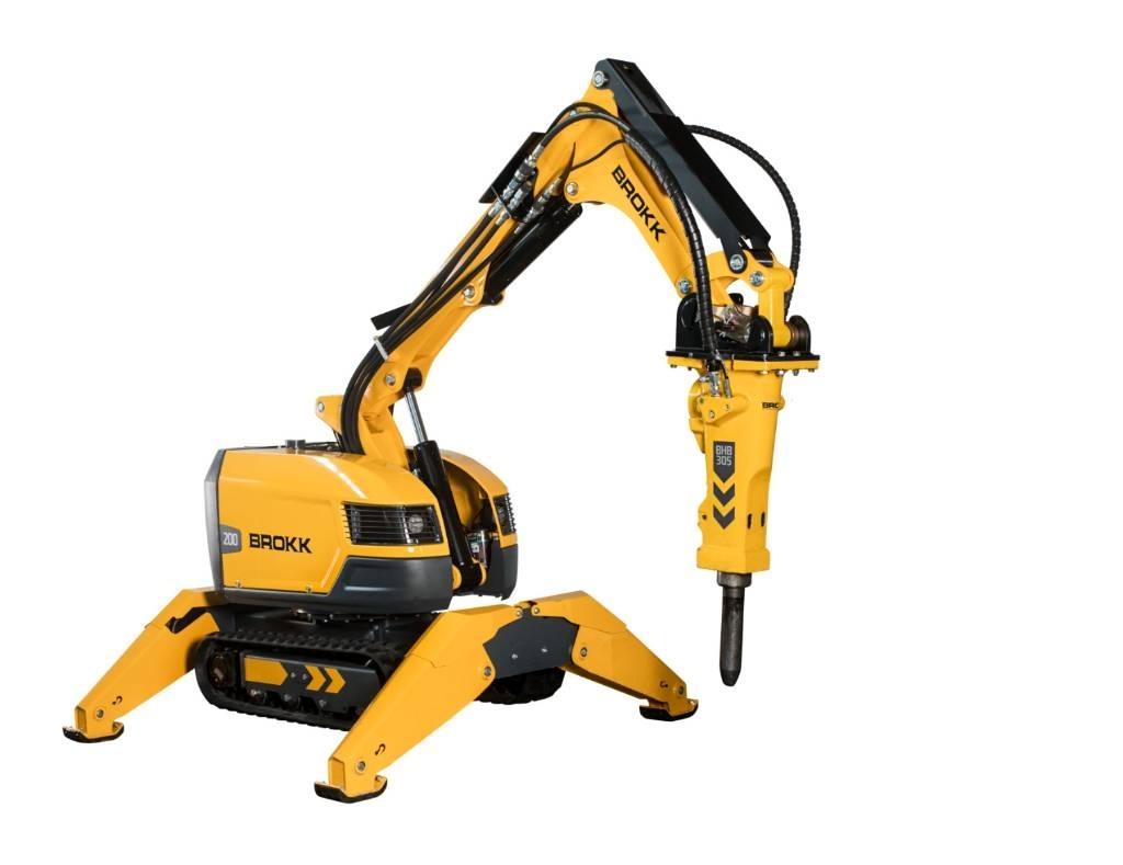 Brokk 200 Nedbrydningsmaskiner