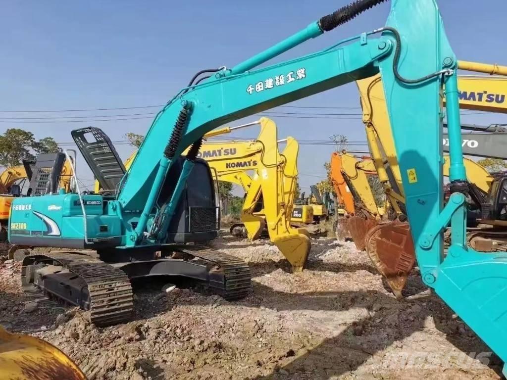 Kobelco 210 Gravemaskiner på larvebånd