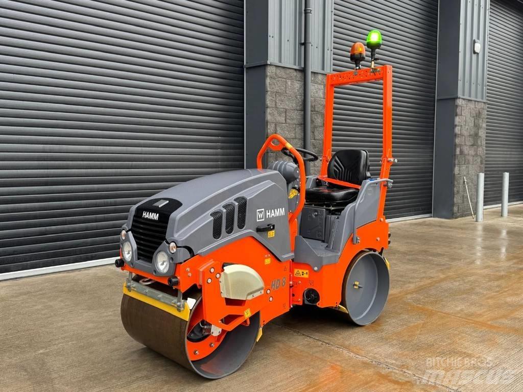Hamm HD 8 VV Tvilling tromle