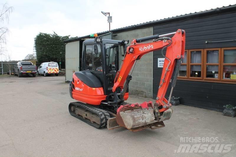 Kubota KX 61-3 Minigravemaskiner