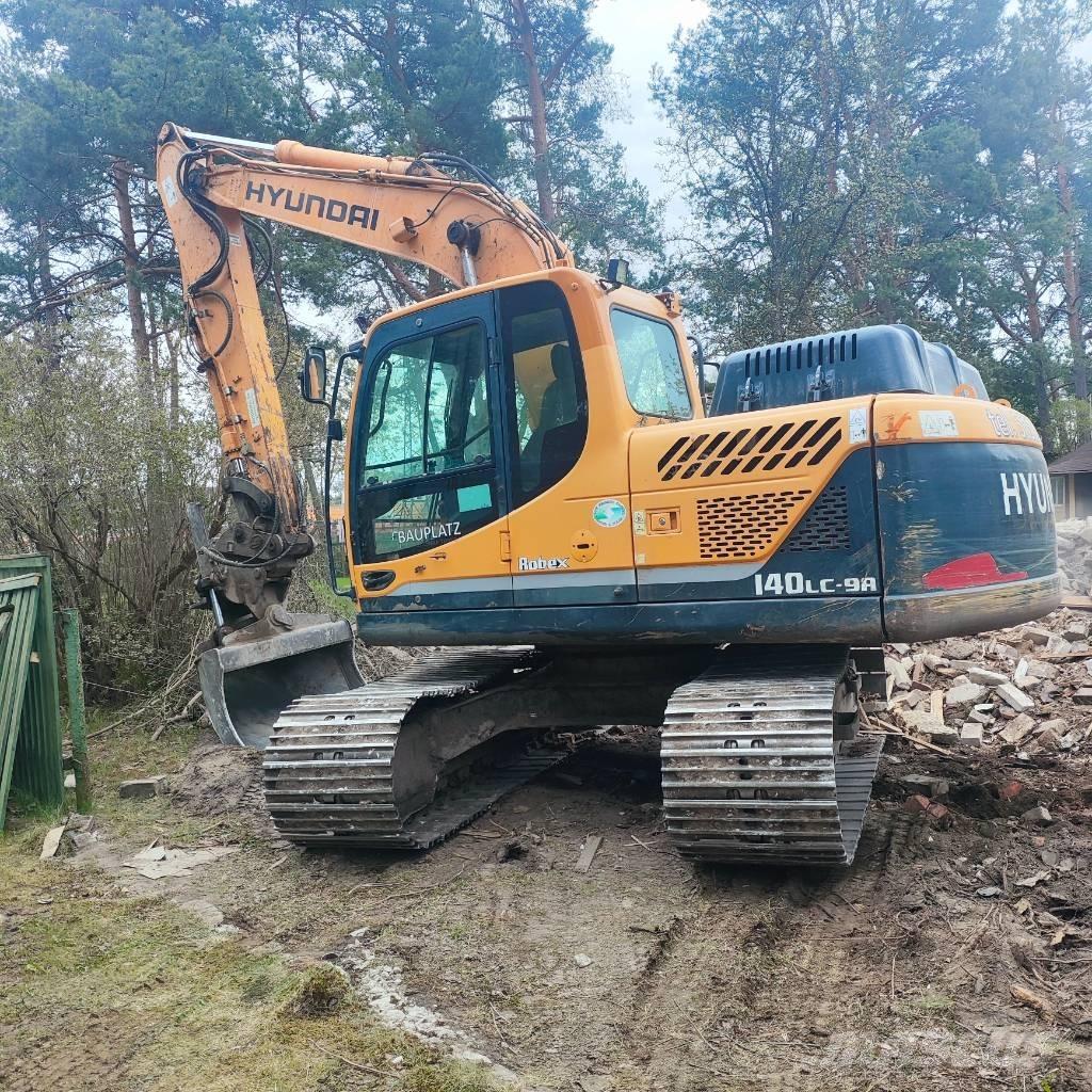 Hyundai LC 140 Gravemaskiner på larvebånd